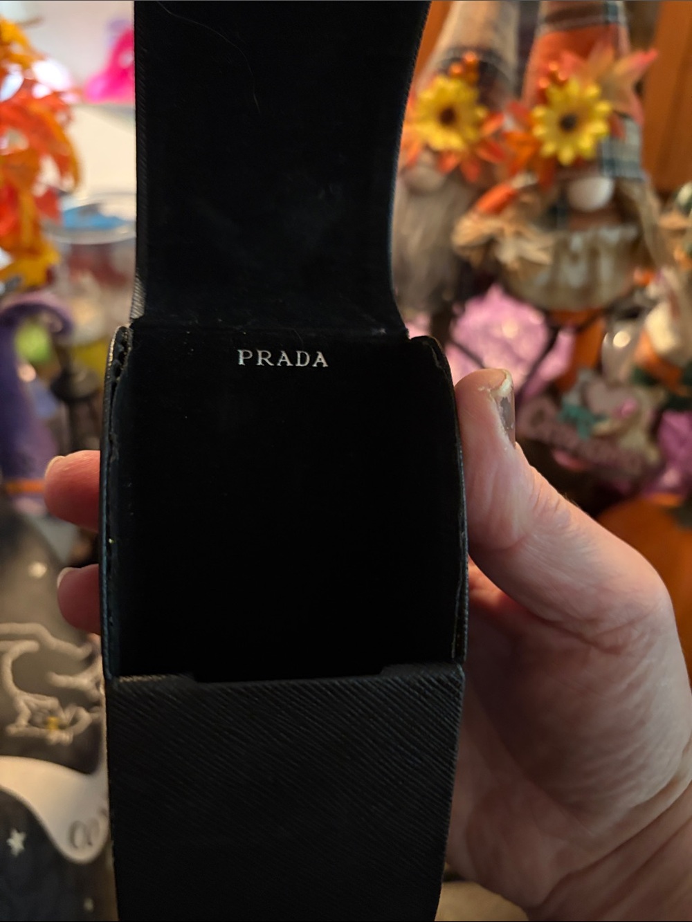 Prada Brown Oval Sunglasses with Gradient Lenses - Picture 12 of 16